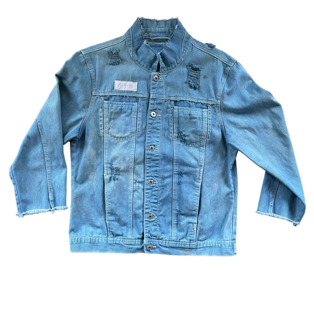 
                  
                    Load image into Gallery viewer, Indigo Denim Custom Lykos Jacket
                  
                